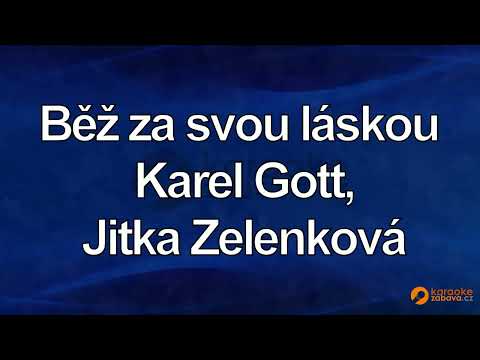 FullHD karaoke Běž za svou láskou - Karel Gott - ukázka
