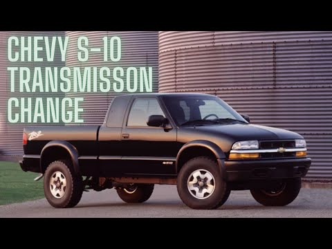 How to replace manual transmission 1994-2004 Chevy S10