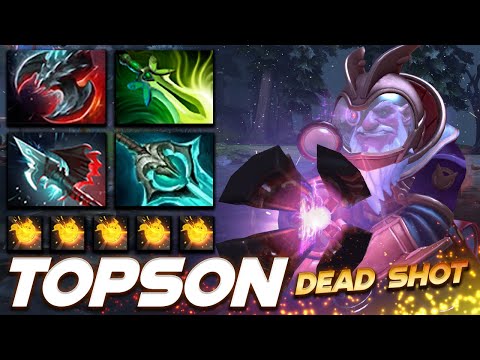 Topson Sniper - DEAD SHOT - Dota 2 Pro Gameplay [Watch & Learn]