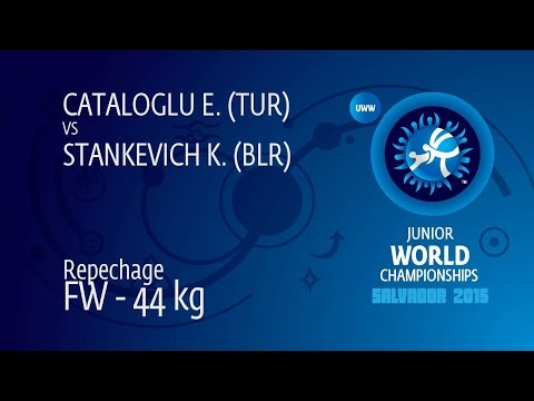 Repechage FW - 44 kg: K. STANKEVICH (BLR) df. E. CATALOGLU (TUR) by TF, 10-0