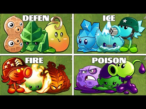 Plants vs Zombies 2 Final Boss - Team Random Premium Plants Attack PvZ 2 All Final Boss Fight!
