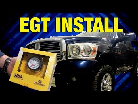 How To Install an AUTOMETER EGT Gauge