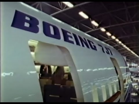 Rare Boeing 7J7 Mockup footage from the 1987 Paris Air Show