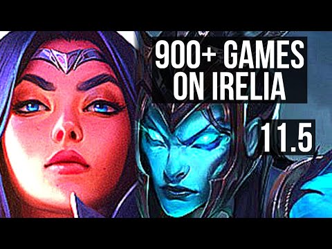 IRELIA vs KALISTA (TOP) | 6 solo kills, 900+ games, 1.2M mastery | KR Diamond | v11.5