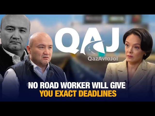 Darkhan Imanashev: No road worker will give you exact deadlines