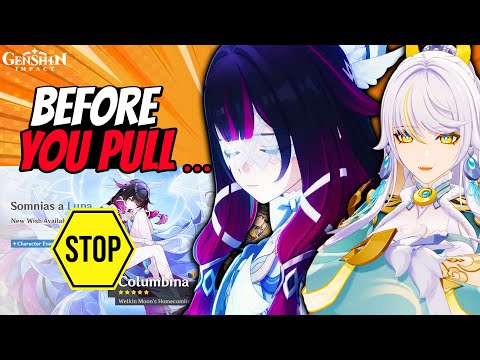 MAJOR CONSIDERATIONS Before Pulling On Genshin Luna IV Banners