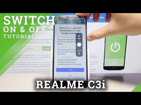 How to Switch Off REALME C3i – Turn Off Device