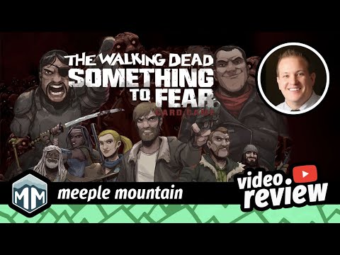 Boardgame Brody (Meeple Mountain) - The Walking Dead: Something to Fear - Review - Overview - How to Play