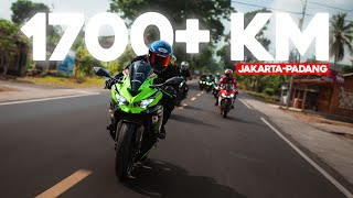 Download lagu TOURING 1700 KM JAKARTA-PADANG RIDING ZX25R‼️🔥 Ep.1 mp3
