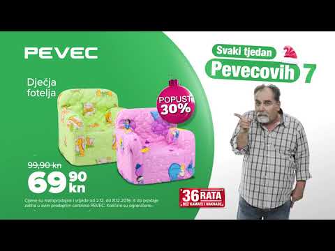 „Svaki tjedan Pevecovih 7“, ponuda vrijedi od 2.12.2019. do 8.12.2019.- spot 1