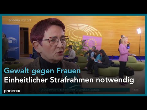 Video Thumbnail: Interview mit Birgit Sippel über Gewalt gegen Frauen am 07.02.24