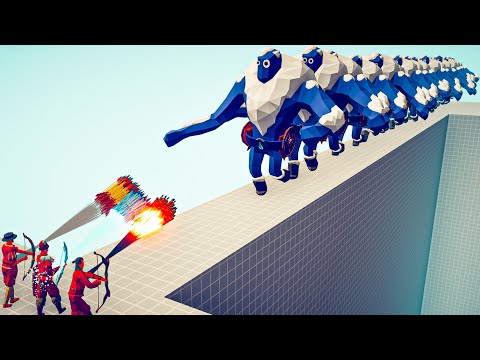 3x ARCHER GOD vs EVERY ARMY - Totally Accurate Battle Simulator TABS