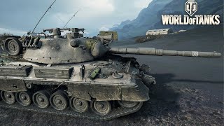 World of Tanks | Leopard 1 .. what a tank! Direct hits/penetrations 34/28  #Xx_Maxiking_xX
