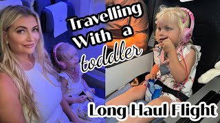 Travelling Long Haul With A Toddler | Tips On How To Fly Long Haul With A Toddler | Mum Hacks