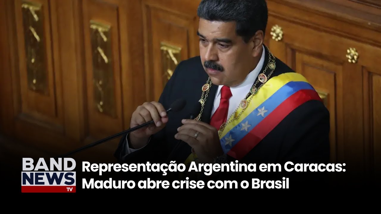 Maduro mantém cerco a embaixada e abre crise com o Brasil | BandNews Tv