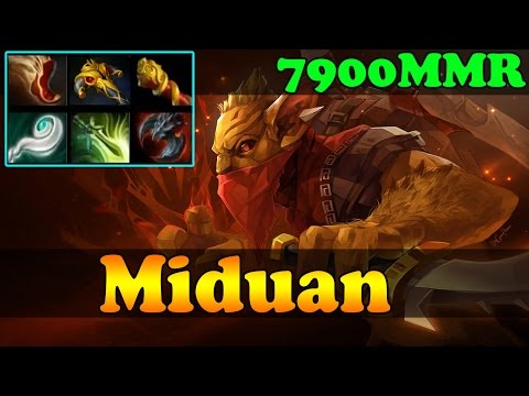 Dota 2 - Miduan 6800 MMR Plays Bounty Hunter Vol 2 - Ranked Match Gameplay!