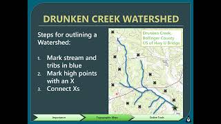 6. Level 1 - Watershed Mapping and Online Tools