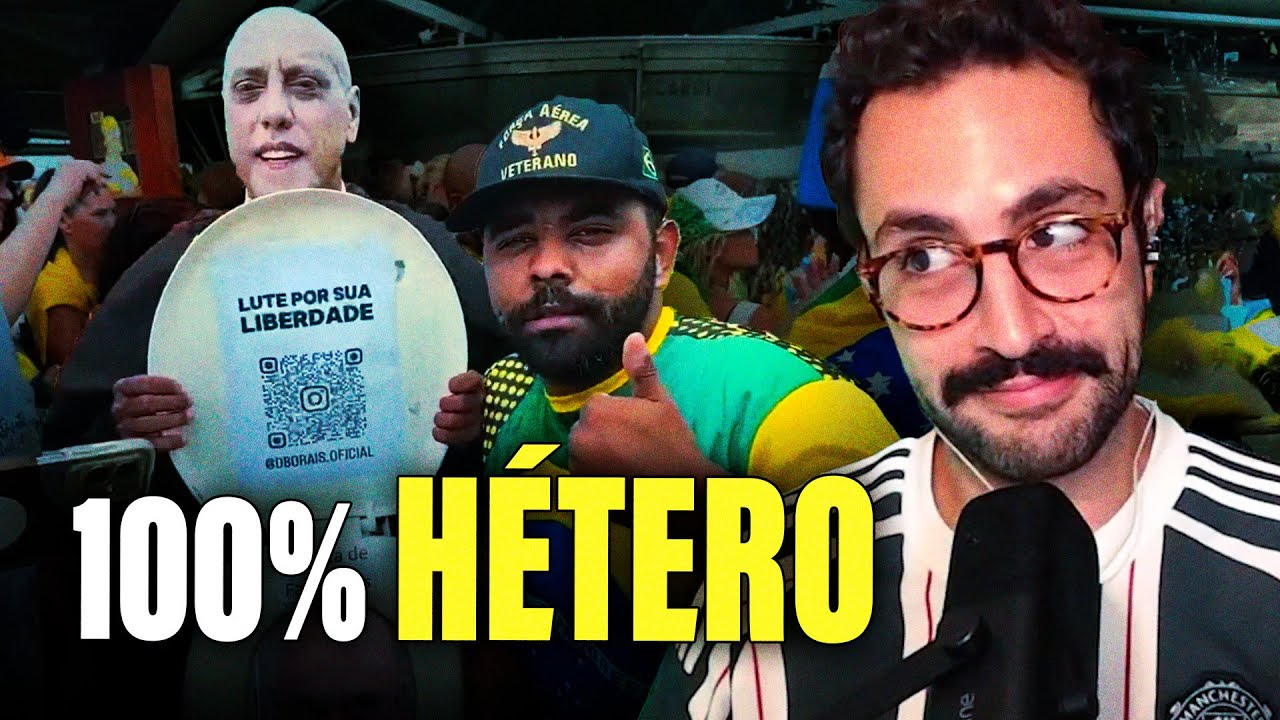 LIL VINICIN SE INFILTRA NO ATO BOLSONARISTA