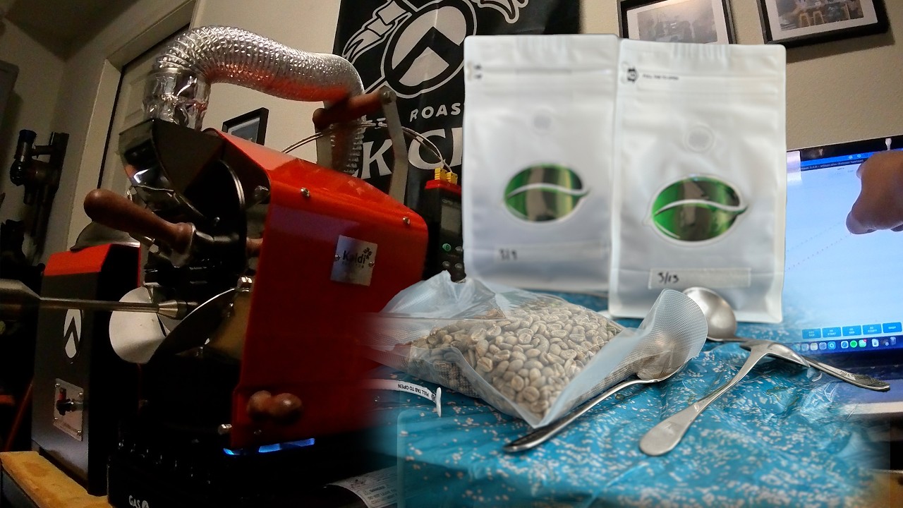 Pt. 3 - Roasting 2nd batch Gesha ft. Emerald Bean