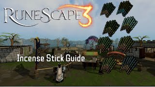Runescape 3 - Incense Stick Guide - Boost your DPS and XP