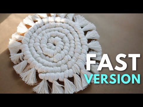 How To Make a DIY Fall Macrame Flower Wreath