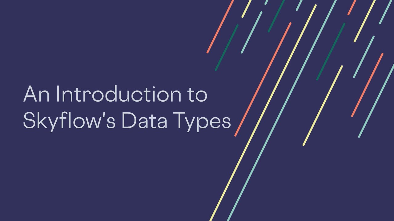 Skyflow Data Types