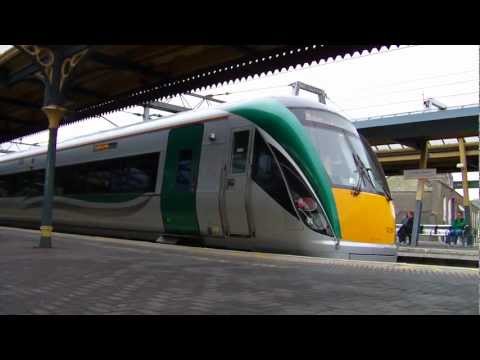 Irish Rail Intercity number 22217 departing Connolly Station