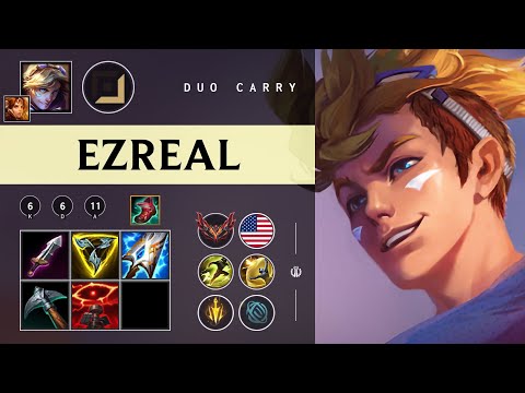 Ezreal ADC vs Miss Fortune - NA Grandmaster Patch 26.01