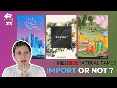 Tactical Games Mega Review - Tree-Lined Avenue, Perfumery, & It's 5pm Board Games