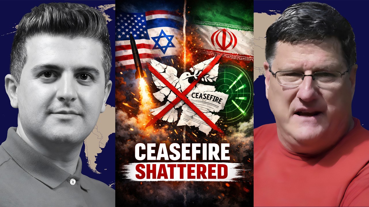 Scott Ritter: Iran REJECTS Ceasefire —  US vs Iran: Missiles Rain Down in BRUTAL Escalation