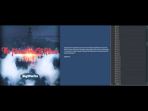 Free Download The Pleasures All Mines Drum Kit WAV