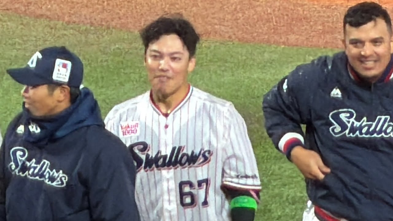 伊藤 琉偉のサヨナラタイムリー！スワローズ開幕５連勝！