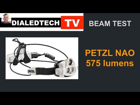 Petzl NAO Headlamp Beam Review (Nao 2) | DialedTech