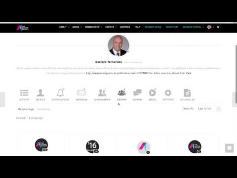 The Alumni Society Member Portal Tutorial