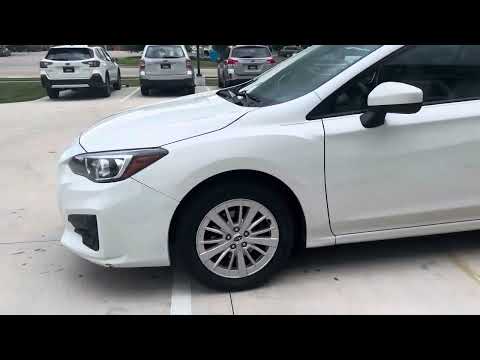 2018 Subaru Impreza Premium AWD 74,742 Miles Stock #B3508 4S3GTAD61J3721924