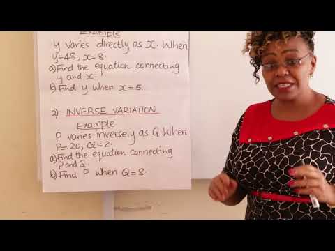 FORM 3 MATHS VARIATION DIRECT  Tr Jane