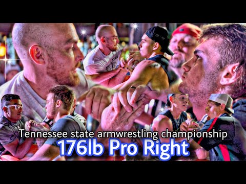 2022 Tennessee state armwrestling championship 176lb pro right hand