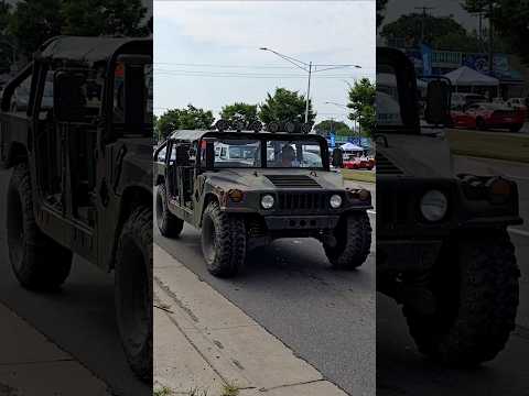 Thumbnail for AM General Hummer H1 Drive By Engine Sound Woodward Dream Cruise 2025 by AM General