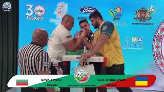 Mitko Petrov vs Oleg Mykhailenko | Over 110 kg | XLVI WORLD ARMWRESTLING CHAMPIONSHIP | 2025
