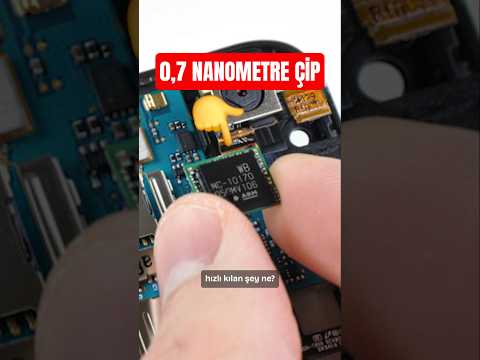 0,7 nanometre çip üretildi! #shortvideo