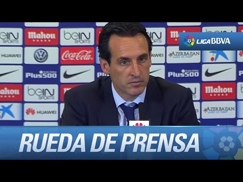 Emery: "Estoy contento por el rendimiento, no por el resultado"