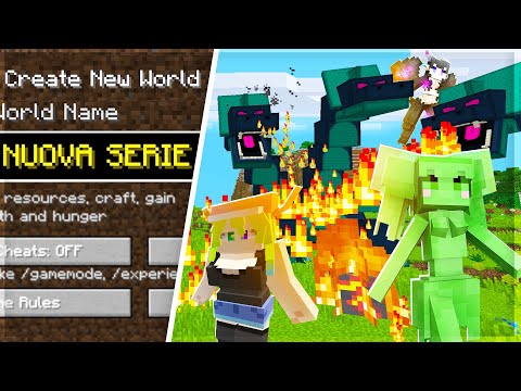 MY NEW SERIES ON MINECRAFT ITA IS ABSURD!