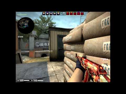 CSGO POV Gambit Ax1Le (38/30) vs FaZe (overpass) @ IEM Winter 2021