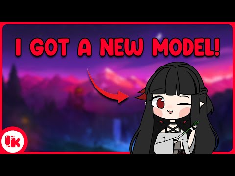 I GOT BLESSED WITH THIS WONDERFUL MODEL!!!!!! and i'm back to vtubing