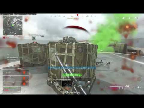 How CutyStomper parachutes to his loadout with a team nearby (He's GOOOODD) WarZone 2022