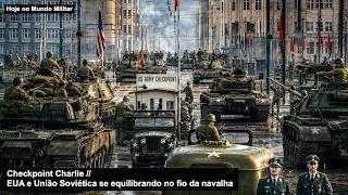 Checkpoint Charlie: EUA e União Soviética se equilibrando no fio da navalha