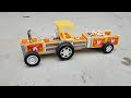 How To Make Tractor With Trolley Diy Matchbox Tractor Trolley Mini Crafts