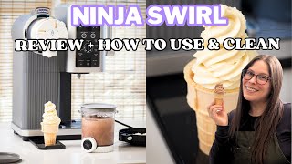 Ninja Swirl Review & Unboxing, plus How to Clean the Ninja Swirl After Making Soft Serve Ice Cream