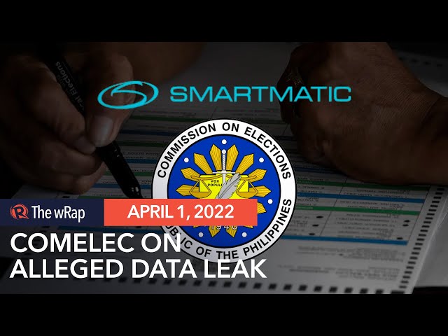 Comelec: Smartmatic data leak involved firm’s internal activities, not 2022 polls