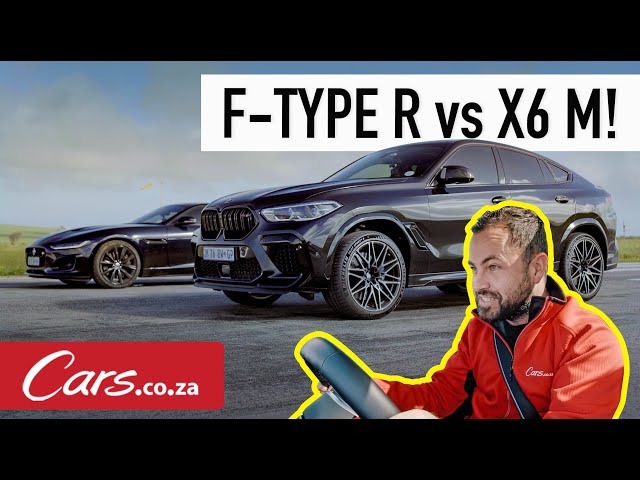 Drag Race: BMW X6 M Competition vs 2020 Jaguar F-Type R AWD